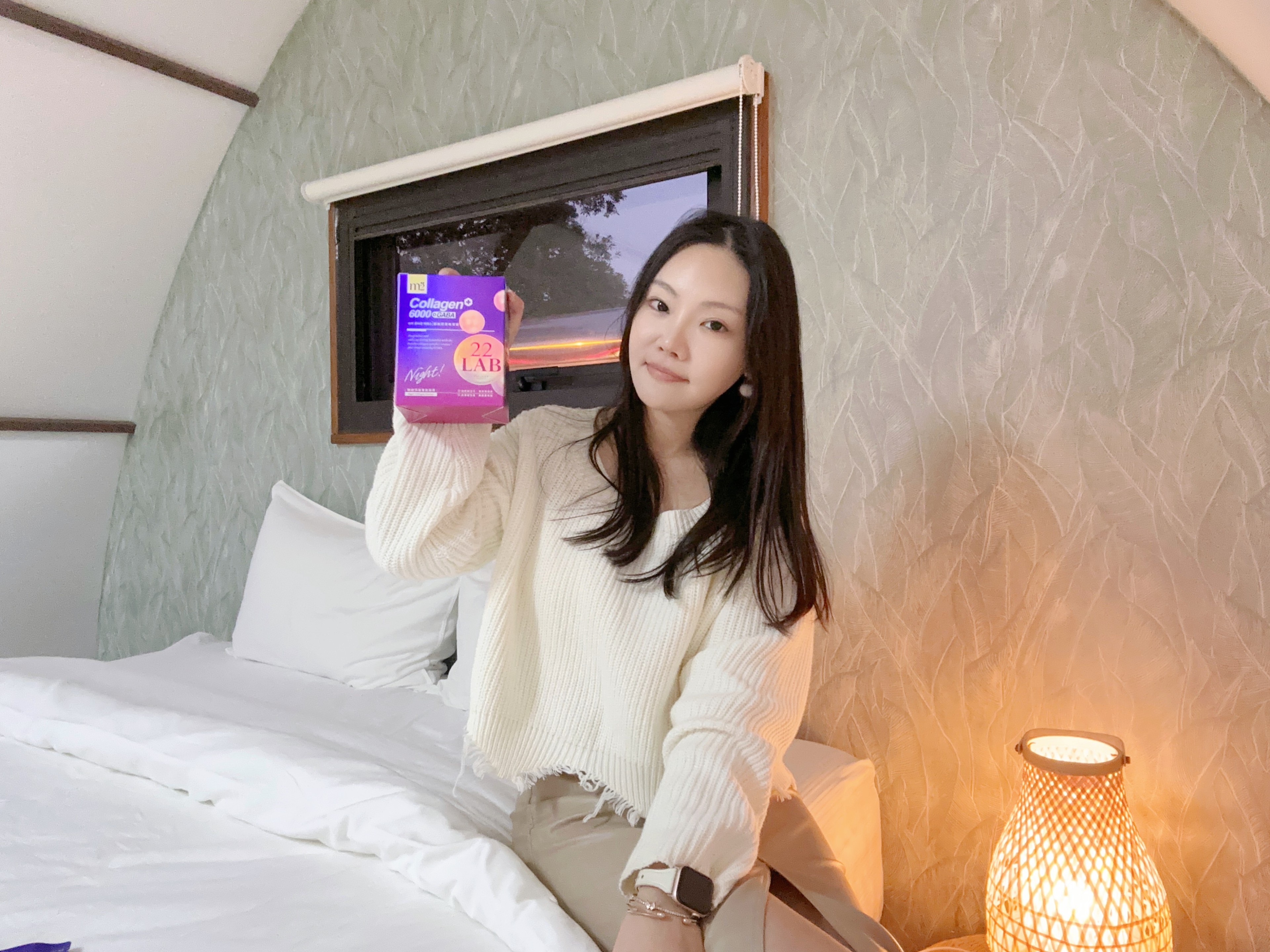 孫藝珍的夜間美容術：睡前喝膠原蛋白「m2美度」膠原夜亮飲評價