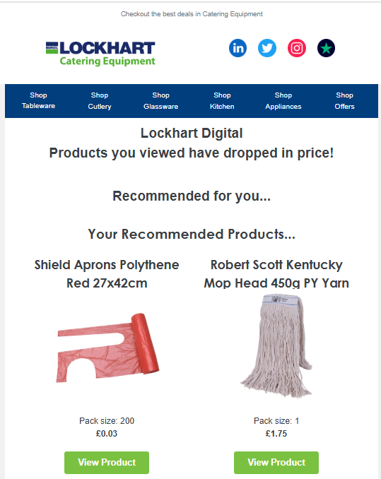 Lockhart example of personalization 