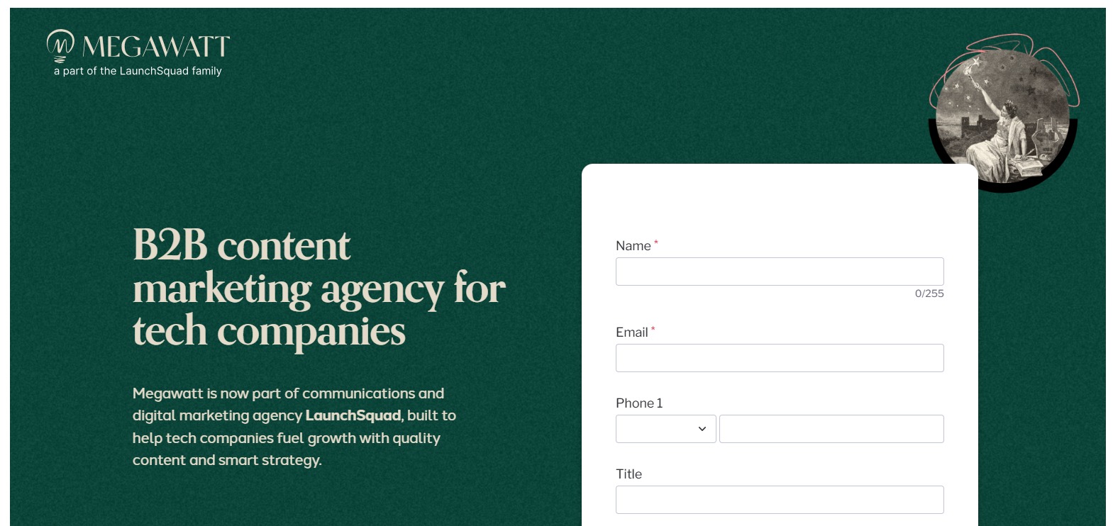 Megawatt homepage