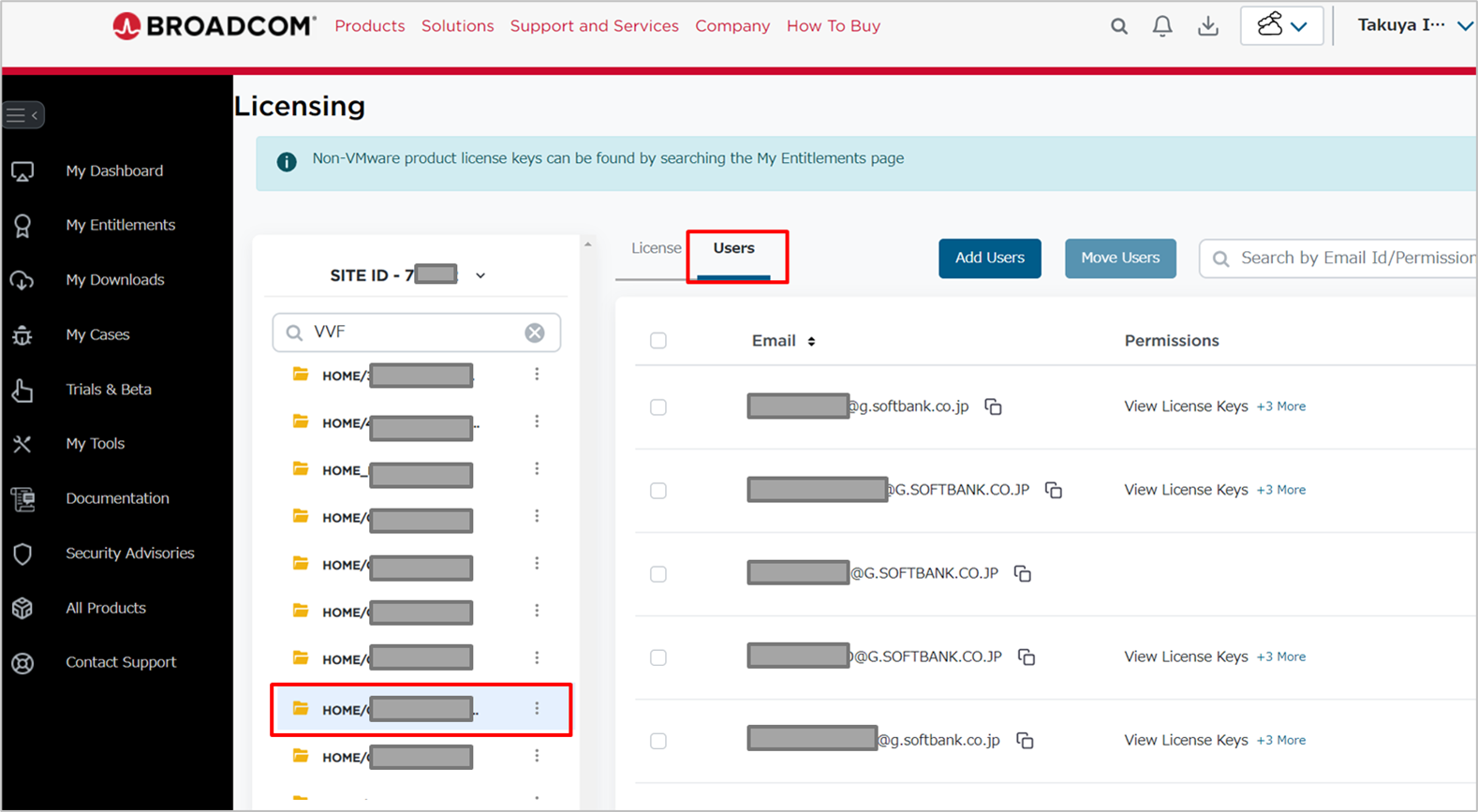 Broadcom Support Portal VMware C S 