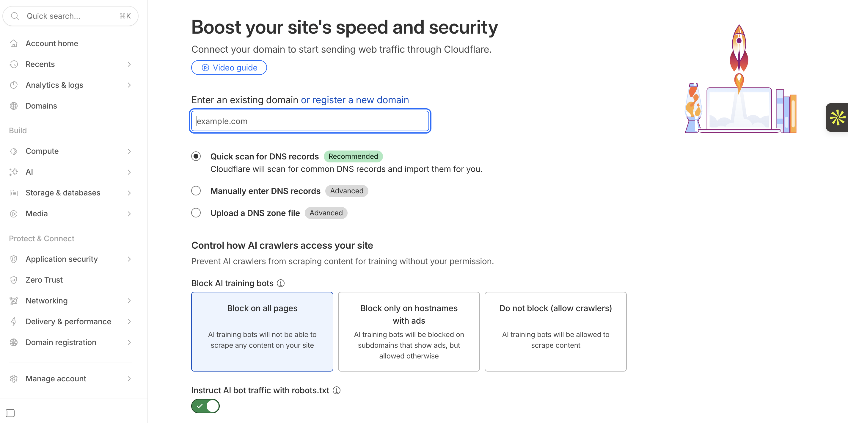Fill the form