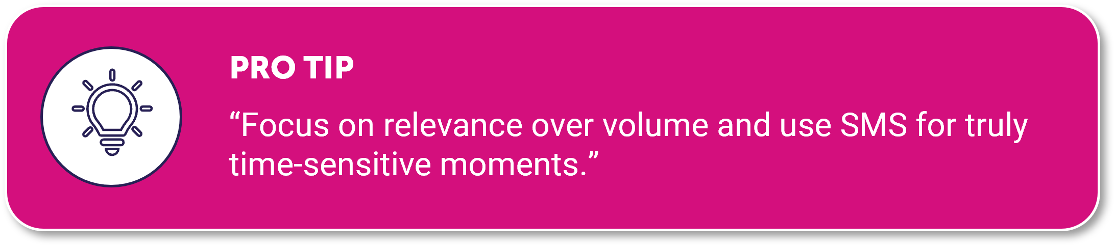 Pro tip from Alex Stepins, Digital Marketing Coordinator
