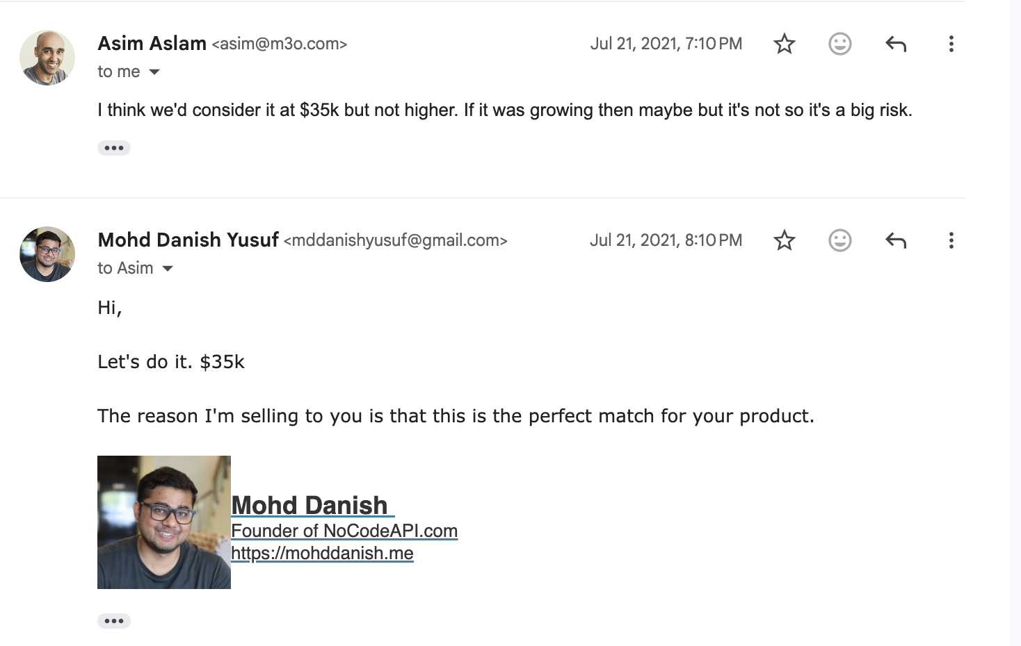 Deal closed