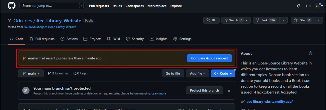 Pull request