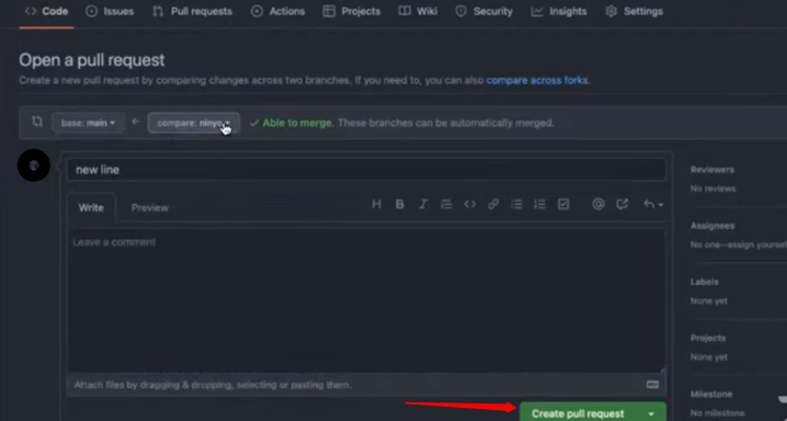 Pull request