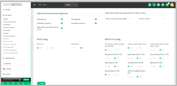How to manage Settings | Aorasoft HelpDesk