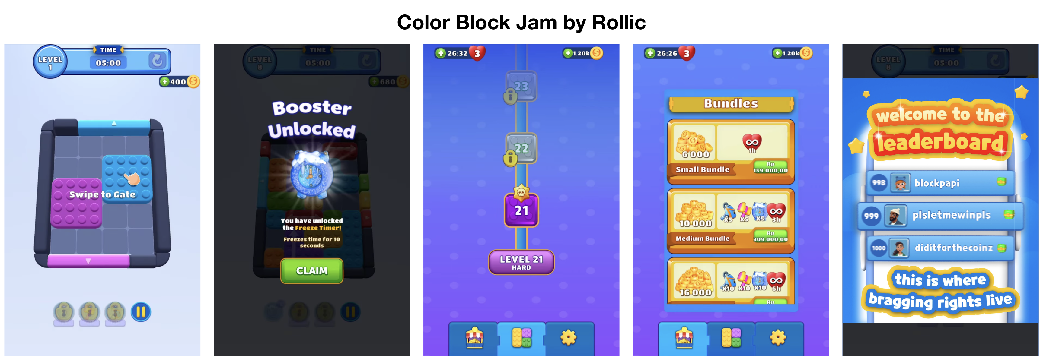 Color Block Jam by Rollic