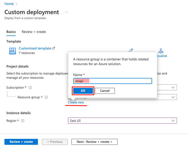 Create a Resource Group
