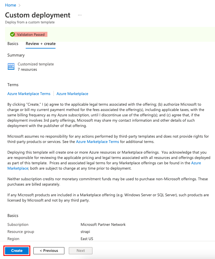 Review deployment