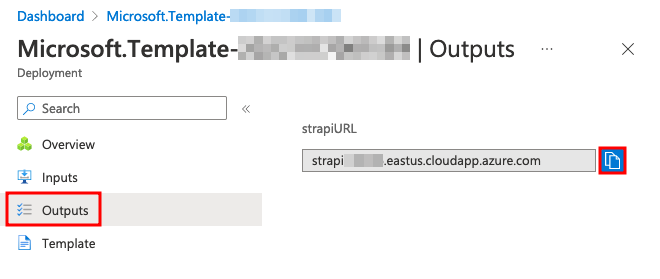 Retrieve Strapi URL