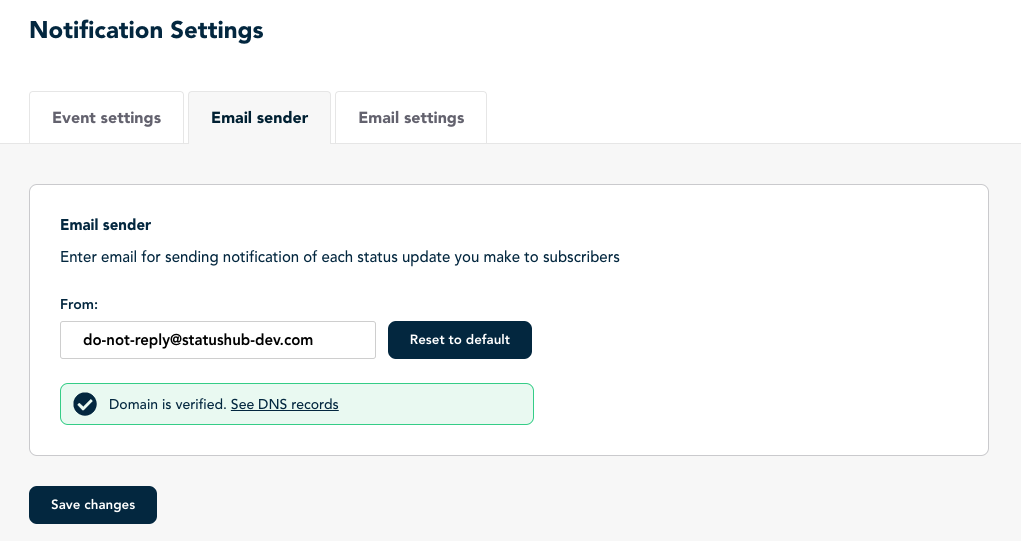 Email Sender Mailgun StatusHub Knowledge Base Email Sender Mailgun StatusHub Knowledge Base