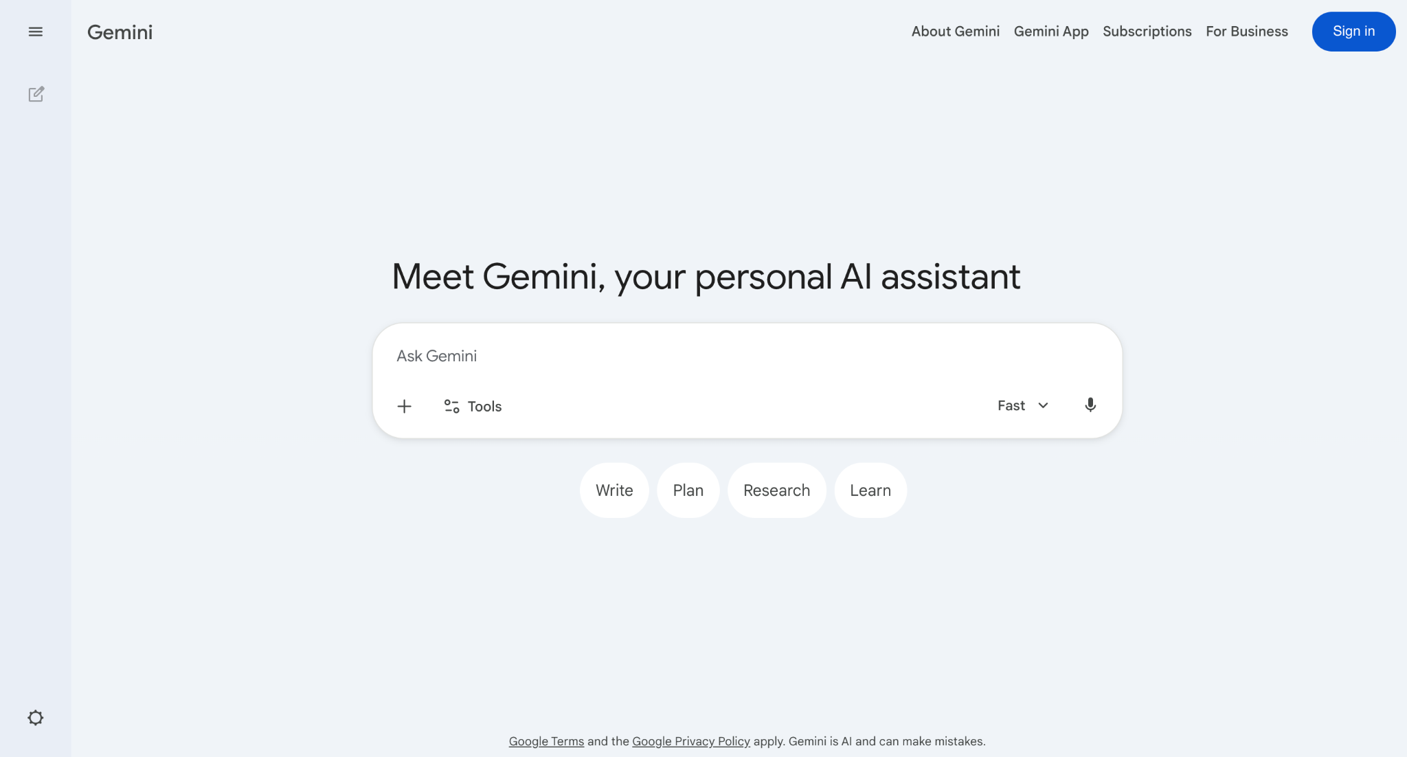 We use Gemini for running reviews on final drafts