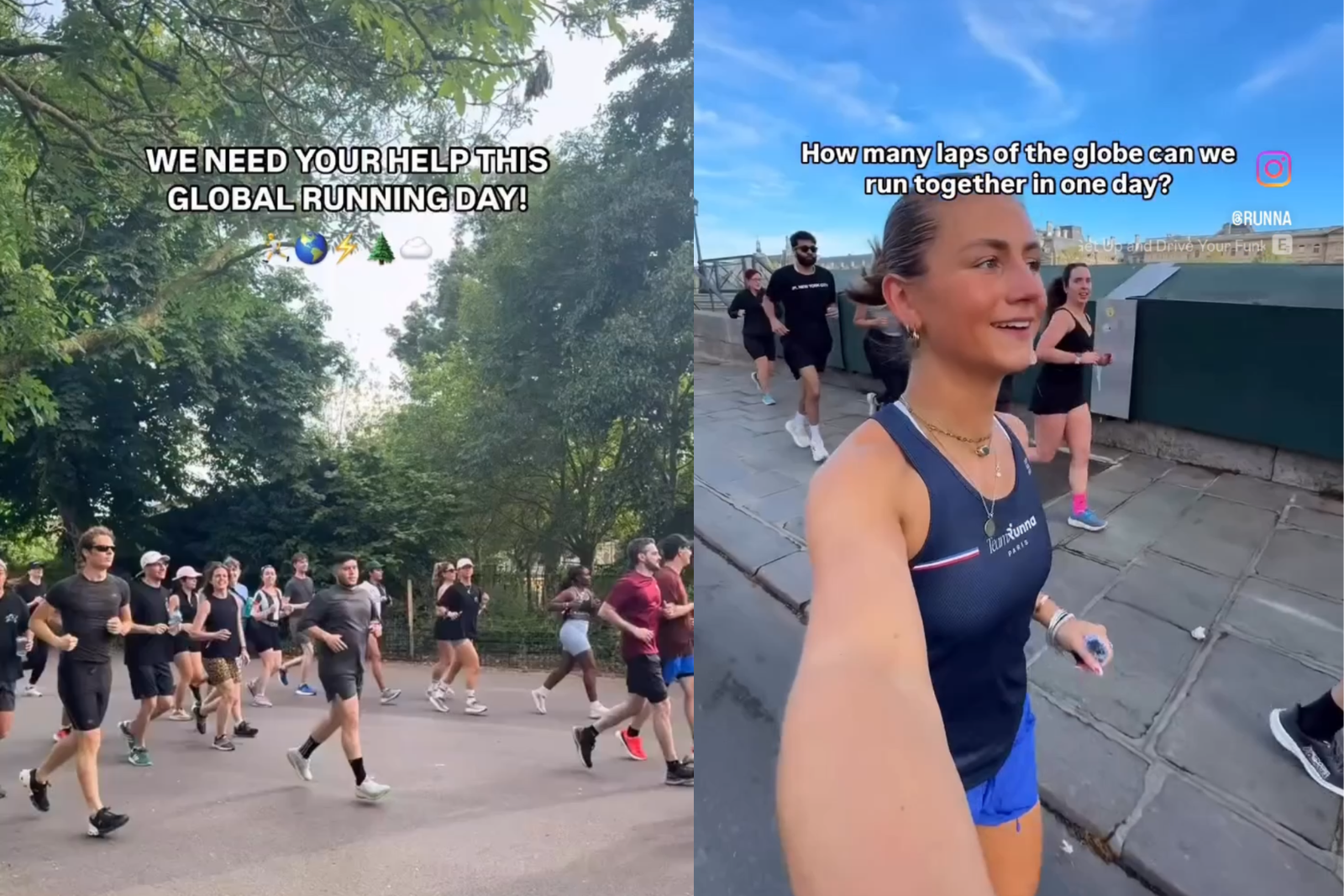 Runna social media campaign 